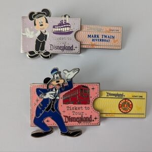 Disneyland Ticket Pins